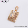 33717 Hot sale beautiful ladies jewelry 18k gold plated pendnat